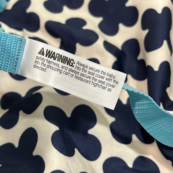 Infantino Baby Toddler Shopping Cart High Chair Cover Pad Washable Neutral - Picture 7 of 8